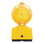 BALIZA SEÑALIZACIÓN AMARILLA 2 BATERIAS