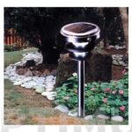 BALIZA SOLAR CON SENSOR HALOGENA