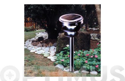 BALIZA SOLAR CON SENSOR HALOGENA