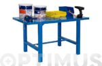 BANCO TRABAJO METALICO BT6 AZUL - 73 X 120 X 83 CM