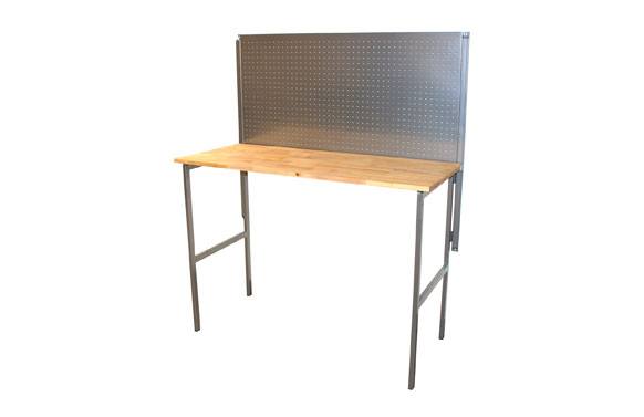 BANCO TRABAJO METALICO SOBRE MADERA MURAL PLEGABLE - 120 X 87 X 55 CM ABIERTO BANCO TRABAJO METALICO SOBRE MADERA MURAL PLEGABLE - 120 X 87 X 55 CM ABIERTO - Imagen 1