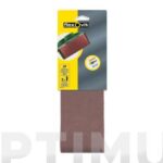 BANDA TELA OXIDO GRANO 50 ALUMINIO 2 UDS - 100 X 610 MM