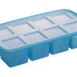 BANDEJA 8 CUBITOS HIELO XXL CON TAPA