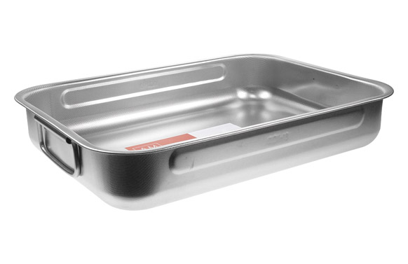 BANDEJA HORNO INOX ANTIADHERENTE - 25X19 CM BANDEJA HORNO INOX ANTIADHERENTE - 40X28 CM