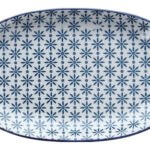 BANDEJA OVAL PORCELANA SAPA - 23 CM