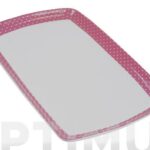 BANDEJA PORCELANA DECORADA 31X20