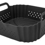 BANDEJA SILICONA PERFORADA PARA FREIDORA AIRE - 20X20CM