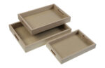 BANDEJAS MADERA MDF SET 3UDS - LIGHT