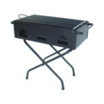 BARBACOA CARBON RECTANGULAR PLEGABLE - 50 X 45 X 26 CM