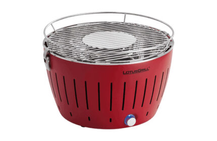 BARBACOA CARBON SOBREMESA CLASSIC - Ø 34 CM ROJA