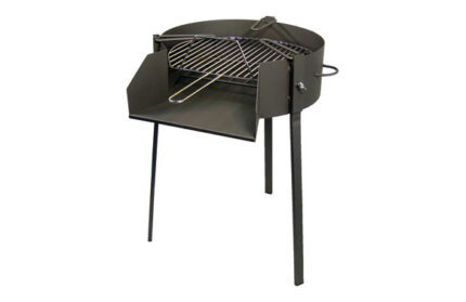 BARBACOA CARBON-LEÑA REDONDA - Ø 50 X 75 CM
