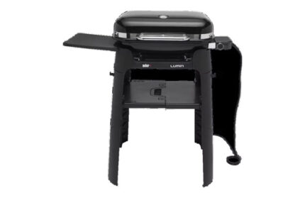 BARBACOA ELECTRICA LUMIN 2000 CON PATAS - NEGRA