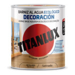 BARNIZ AL AGUA ECOLOGICO DECORACION SATINADO - 750 ML INCOLORO