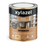 BARNIZ INTERIOR AL AGUA BRILLANTE - 750 ML NOGAL