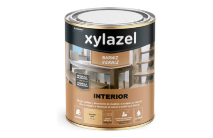BARNIZ INTERIOR AL AGUA BRILLANTE - 750 ML NOGAL