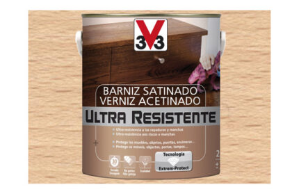 BARNIZ INTERIOR AL AGUA ULTRA RESISTENTE SATINADO - 2,5 L INCOLORO