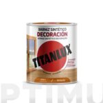 BARNIZ SINTETICO DECORACION BRILLANTE - 750 ML ROBLE