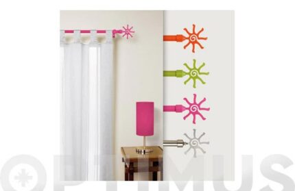 BARRA CORTINA KIT 110-200CM