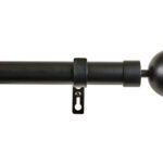 BARRA CORTINA KIT NEGRO