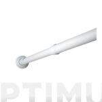 BARRA DUCHA CORTINA RECTA BLANCA - 75 A 115 CM