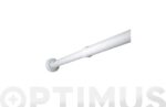 BARRA DUCHA CORTINA RECTA BLANCA - 75 A 115 CM