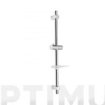 BARRA DUCHA DESLIZANTE CON JABONERA - SERIE TAU