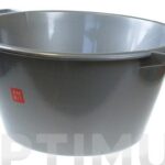 BARREÑO REDONDO PLATA 12 L - Ø 35 X 19 CM