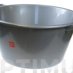 BARREÑO REDONDO PLATA 18 L - Ø 39 X 21 CM