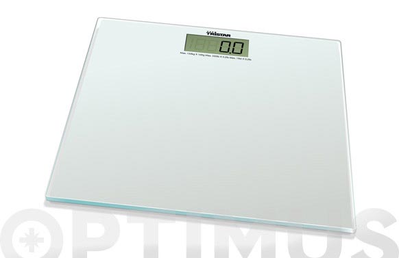 BASCULA BAÑO DIGITAL - 160KG CRISTAL BASCULA BAÑO DIGITAL - Imagen 1
