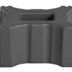 BASE DEPOSITO RECTANGULAR GRAFITO - 300 L