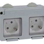 BASE DOBLE TT LATERAL SUPERFICIE - 16A IP55