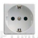 BASE ENCHUFE 2P + TT BLANCO