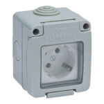 BASE ENCHUFE TT SUPERFICIE - 16A IP55