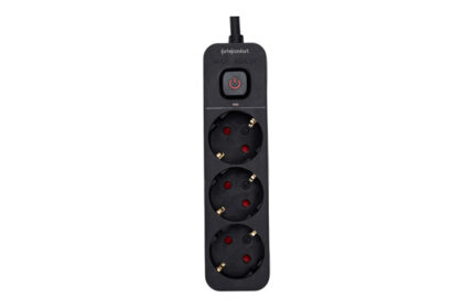 BASE MULTIPLE CON INTERRUPTOR NEGRO