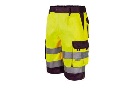 BERMUDA ALTA VISIBILIDAD BICOLOR - TALLA XXL
