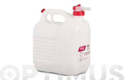 BIDON PLASTICO ALIMENTARIO CON GRIFO