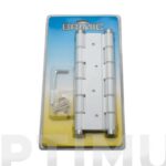 BISAGRA DOBLE ACCION ALUMINIO