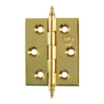 BISAGRA LATON PULIDO MODELO 1003 2 UNIDADES - 70 X 50 X 2 MM