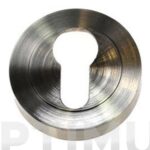 BOCALLAVE PERA ZAMAK ROSETA - 50 MM NIQUEL SATINADO