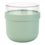 BOL DESAYUNO CON TAPA - 0,5 L VERDE JADE