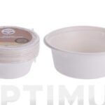 BOL DESECHABLE BIODEGRADABLE PACK 8 UDS - Ø 13 CM X 5 CM