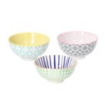 BOL PORCELANA DECORADO - Ø 12 CM - BARCELONA MIX