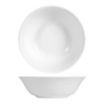 BOL PORCELANA GRABADO BLANCO - Ø 14 CM