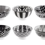 BOL PORCELANA MIRAGE BLANCO-NEGRO