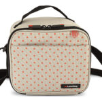 BOLSA PORTA ALIMENTOS CITY PRINTING PUNTOS - 2 CONTENEDORES 0,6L