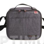 BOLSA PORTA ALIMENTOS CITY PROMO - GRIS+2 CONTENEDORES 0,6 L