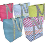 BOLSA PORTA ALIMENTOS SHOPPER MAXI FLUOR - SURTIDAS 5 COLORES