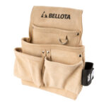 BOLSA PORTAHERRAMIENTAS DE PIEL - 4 BOLSILLOS