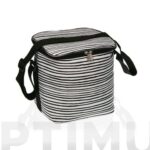 BOLSA PORTALIMENTOS TERMOINSULADA - BLACK LINE - 9,2L - 22 X 18 X 23 CM