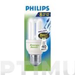 BOMBILLA BAJO CONSUMO GENIE CAJA - 8W E27 840